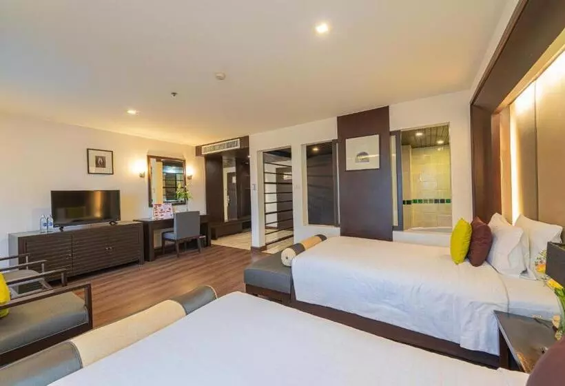 デラックスルーム, Sunbeam Hotel Pattaya   Sha Extra Plus
