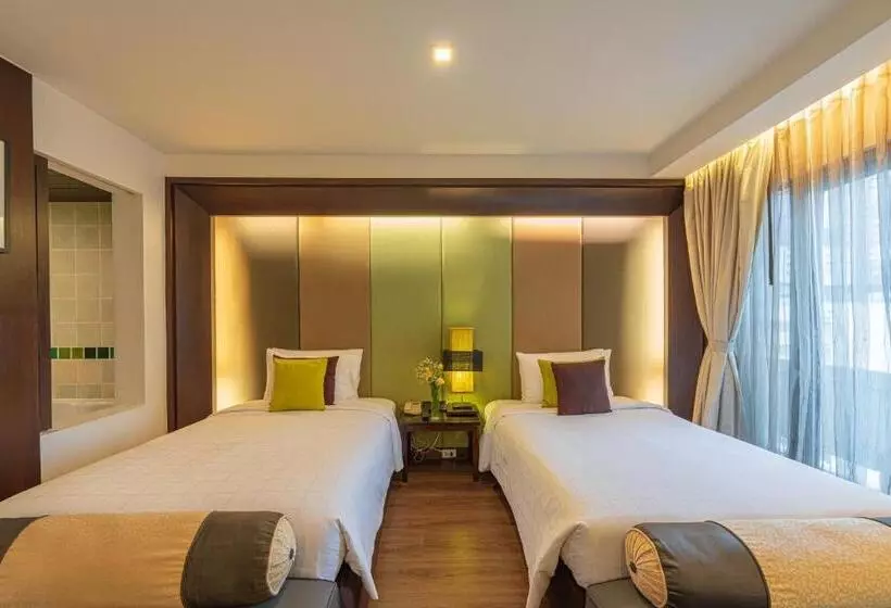 デラックスルーム, Sunbeam Hotel Pattaya   Sha Extra Plus