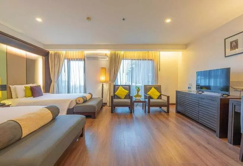 デラックスルーム, Sunbeam Hotel Pattaya   Sha Extra Plus