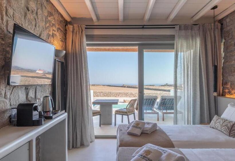 스탠다드 룸 퀸사이즈 침대, Aegean Hospitality