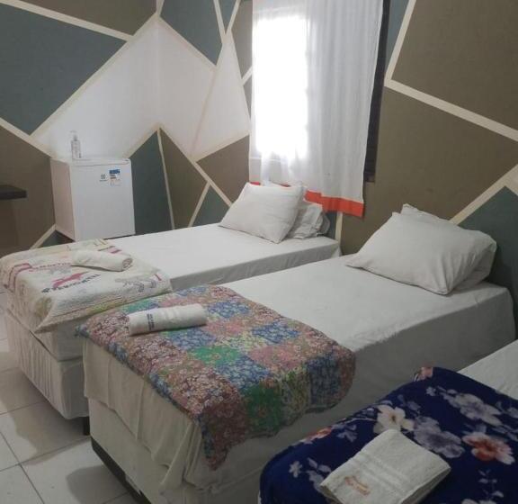 Трежместный Номер Economy, Pousada Meu Xodó