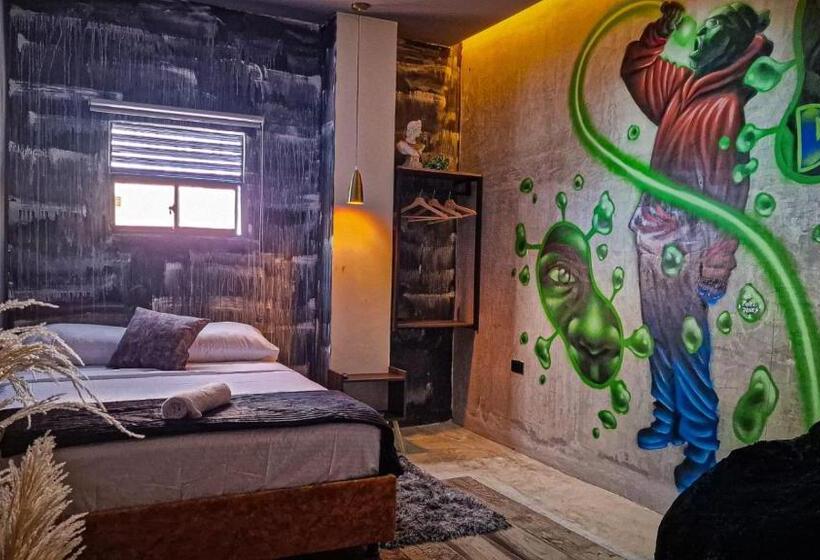 غرفة ديلوكس, Urban Hostal San Gil  Piscina Restaurante Bar