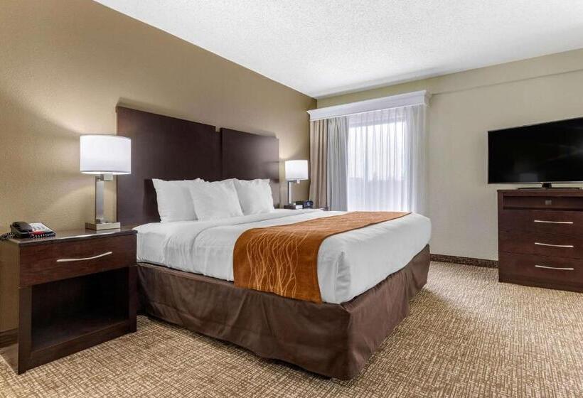 מיטת קינג בסוויטה, Comfort Inn & Suites Lake Norman