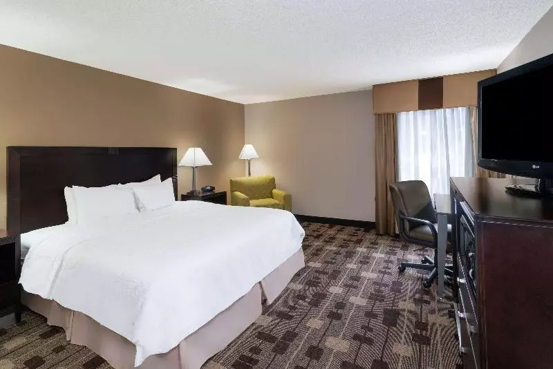 身障者適用キングサイズベッドルーム, Hampton Inn Dublin