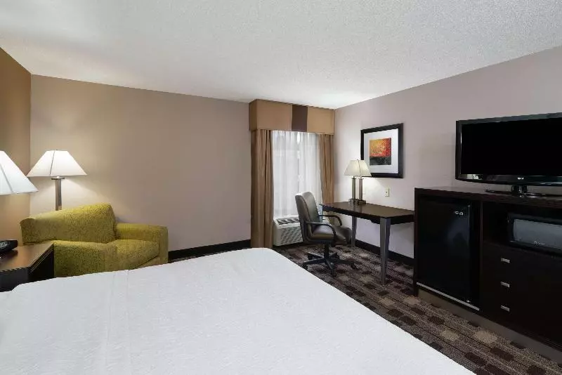 身障者適用キングサイズベッドルーム, Hampton Inn Dublin