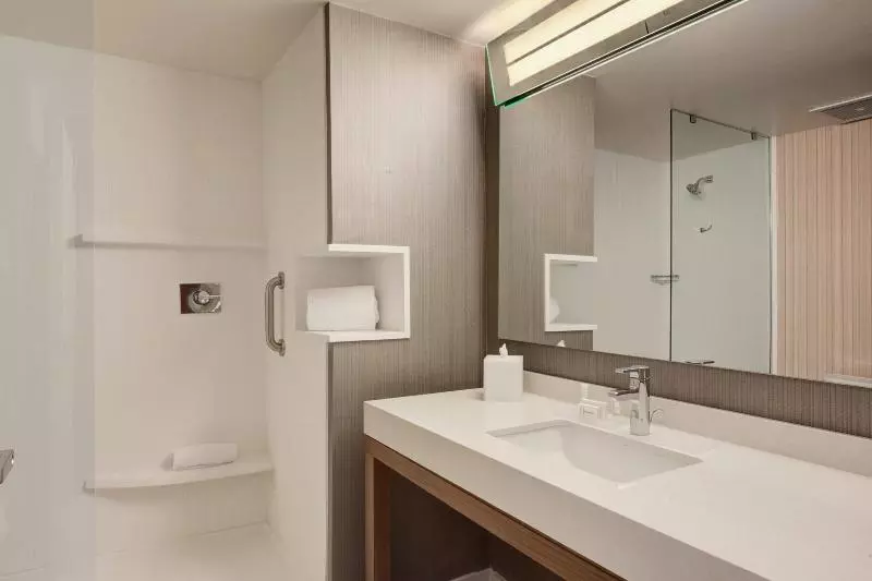 اتاق استاندارد با تخت بزرگ, Hampton Inn Raleigh Capital Blvd. North