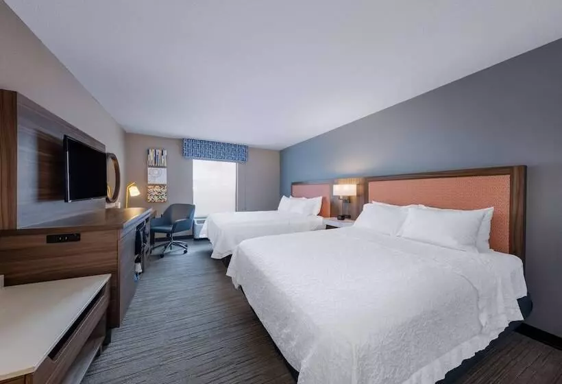 ２ダブルベッドのスタンダードルーム, Hampton Inn St. Robert/ft. Leonard Wood