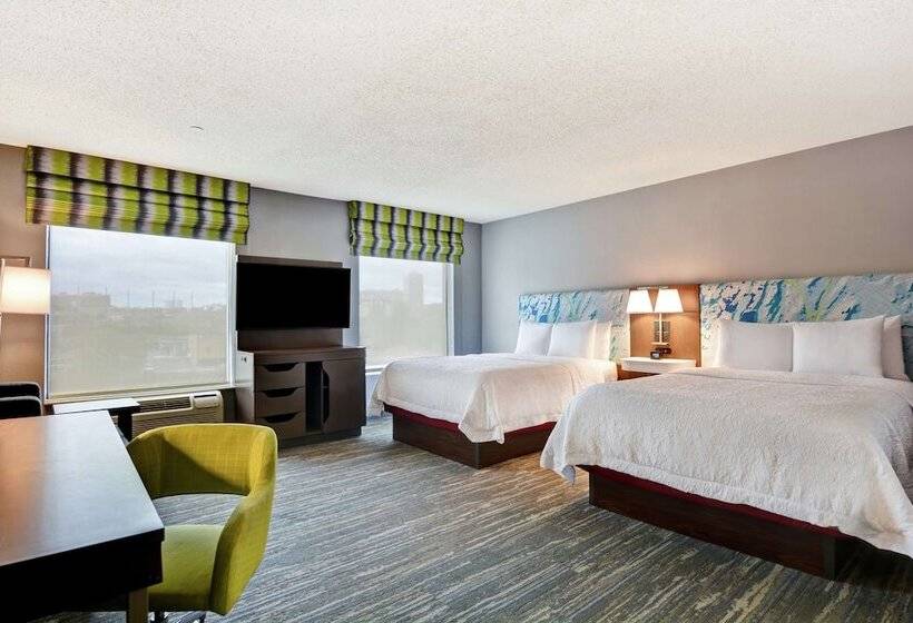 סוויטה עם נוף, Hampton Inn & Suites Newark Harrison Riverwalk