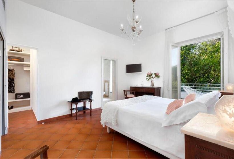 디럭스 룸, Villa Oriana Relais