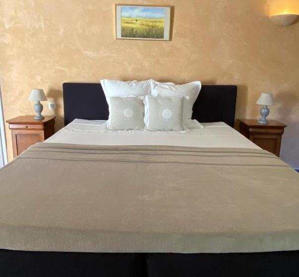 غرفة قياسية مطلّة علي الحديقة, Le Moulin De Montségur