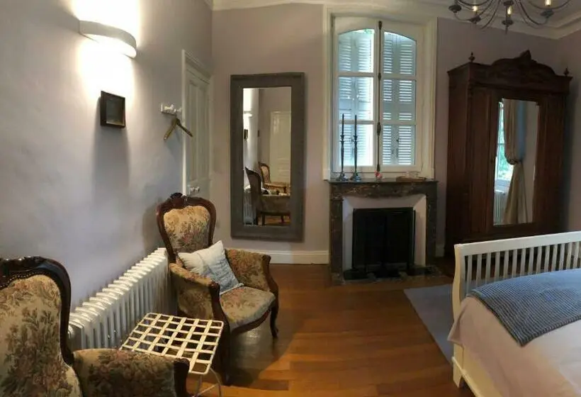 キングサイズベッドのデラックスルーム, Manoir La Rumillette