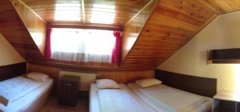 غرفة قياسية رباعية حمام مشترك, Penzion Poslední Míle