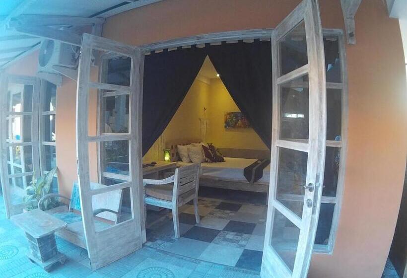 اتاق استاندارد با چشم‌انداز باغ, Puri Canggu Rooms Ll