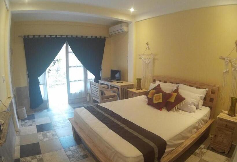 اتاق استاندارد با چشم‌انداز باغ, Puri Canggu Rooms Ll