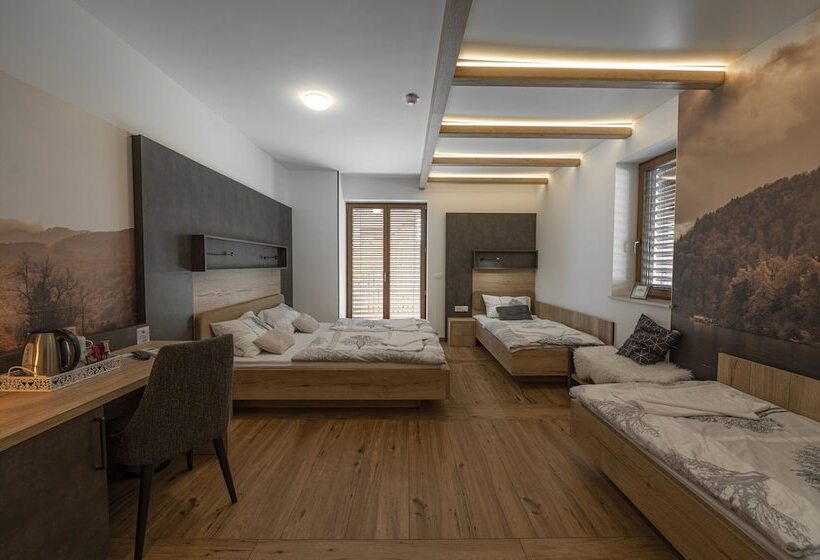 اتاق استاندارد چهار تخته, Veldes B&b