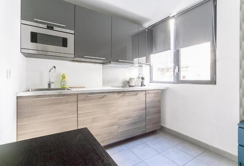 침실 1개 아파트, Coeur Urbain Apartments  Place De La Comãƒæ’ã‚â©die