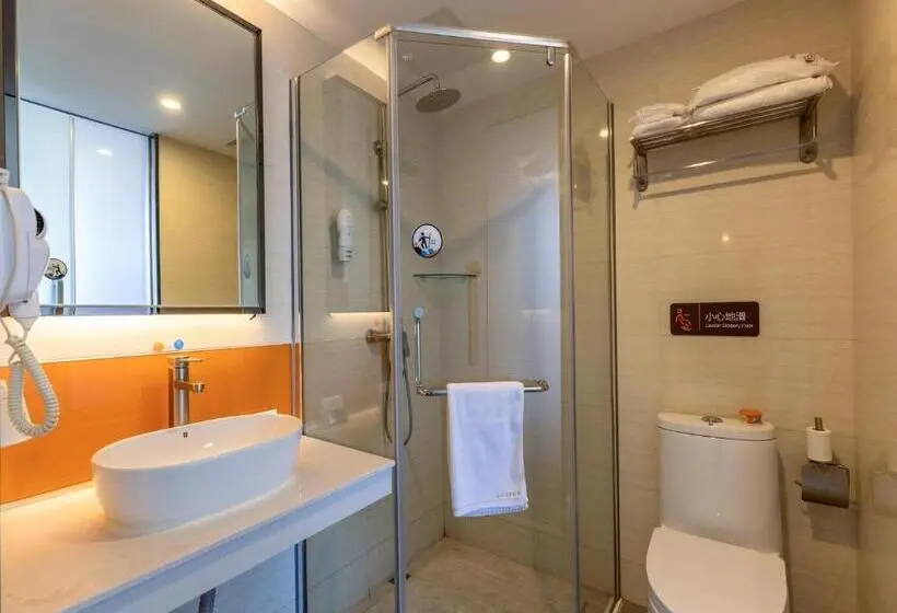ダブルベッドスタンダードルーム, 7days Premium Xichang Torch Plaza Qionghai Wetland Park Branch