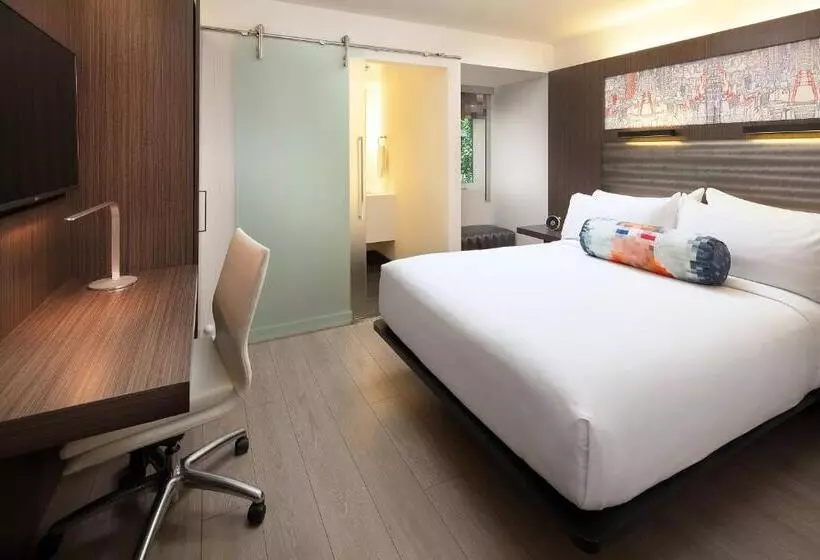 اتاق استاندارد با تخت دو نفره بزرگ, Aloft Sunnyvale