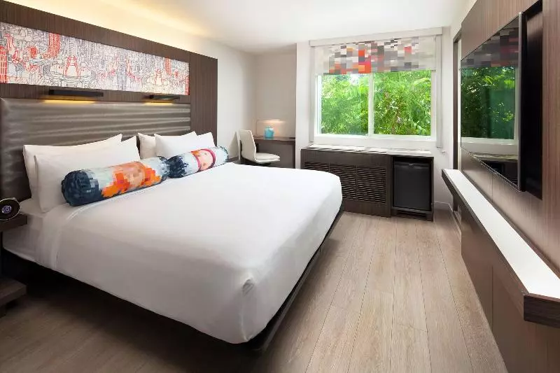 اتاق استاندارد با تخت بزرگ, Aloft Sunnyvale