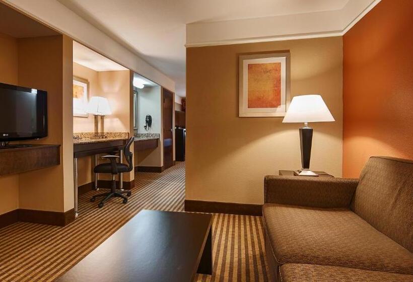 带大床的套房, Best Western Bayou Inn And Suites