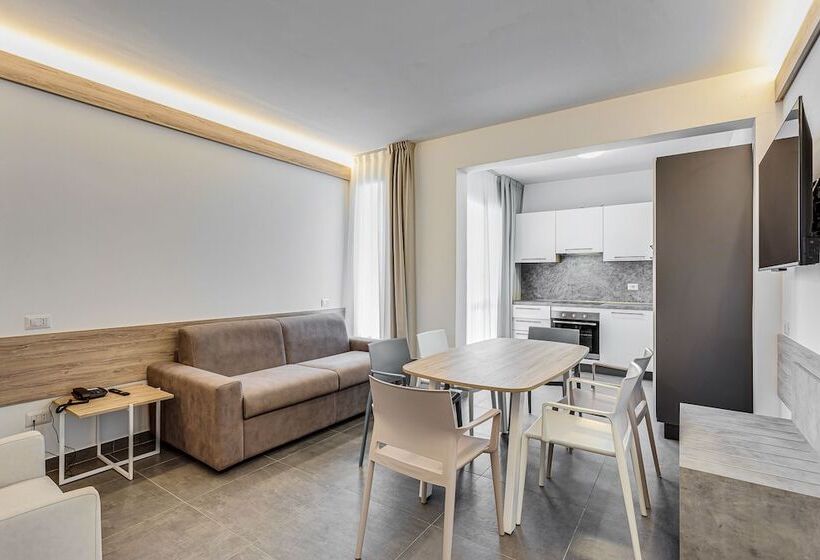 ２ベッドルームアパートメント, Residence Cavalluccio Marino