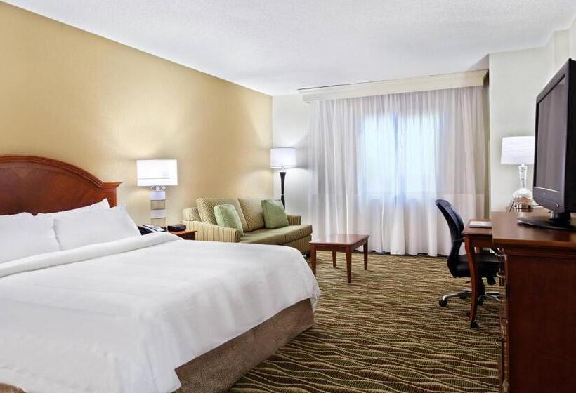 غرفة قياسية سرير كينج, Spartanburg Marriott