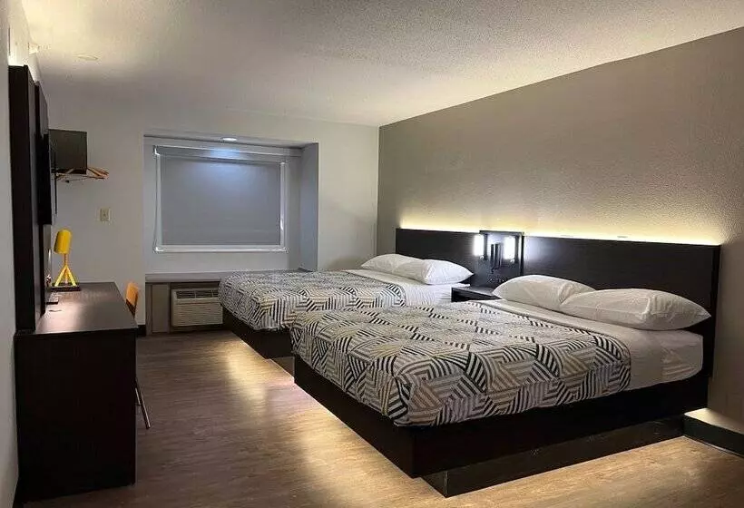 Deluxe-huone, Motel 6 Indianapolis North