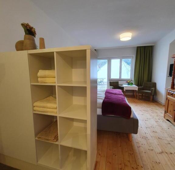 带1个卧室的带阳台的公寓, Gasthof Grüner Baum