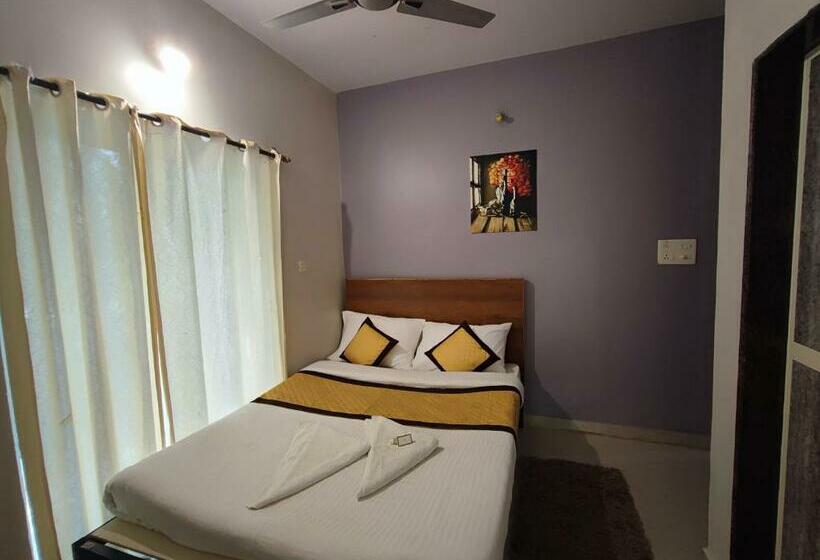 חדר סטנדרט עם מיטת קינג, Shivam Bnb Mandrem Resort