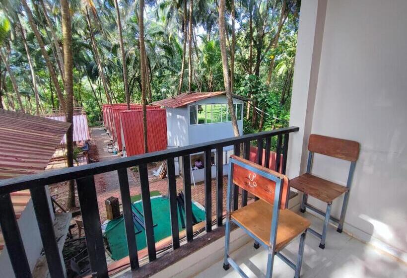 חדר סטנדרט עם מיטת קינג, Shivam Bnb Mandrem Resort