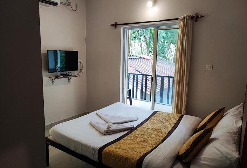 חדר סטנדרט עם מיטת קינג, Shivam Bnb Mandrem Resort