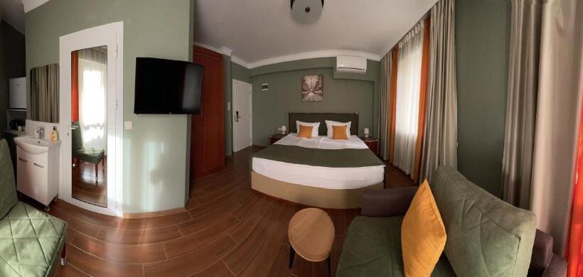 디럭스 룸 킹사이즈 침대, Art Green Boutique