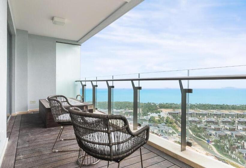 Люкс Deluxe 2 Спальни, Elnob Seaview Aparthotel Hai Tang Bay Sanya