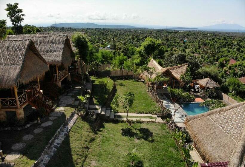 غرفة ديلوكس مطلّة علي البحر, Menjangan Hill