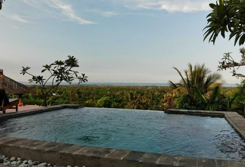 غرفة ديلوكس مطلّة علي البحر, Menjangan Hill