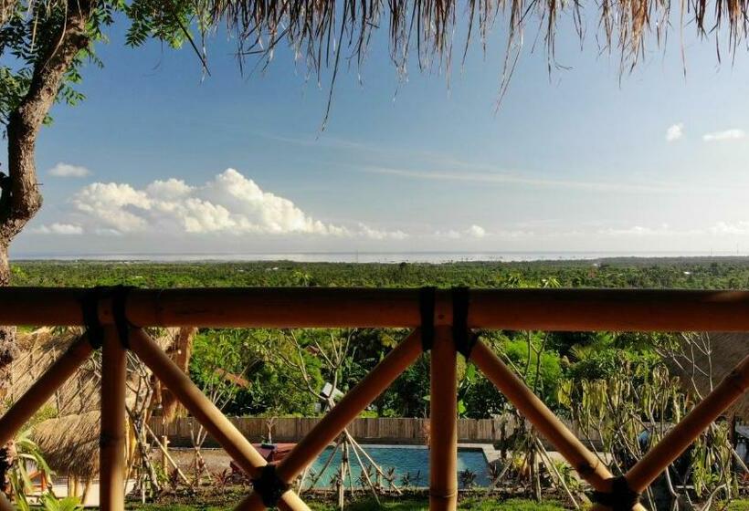 غرفة ديلوكس مطلّة علي البحر, Menjangan Hill