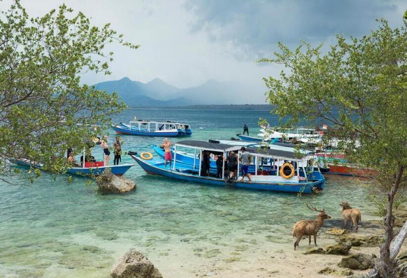 غرفة ديلوكس مطلّة علي البحر, Menjangan Hill