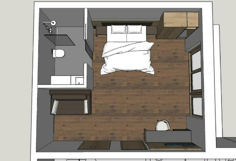 غرفة عائلية, Haus Sattelblick