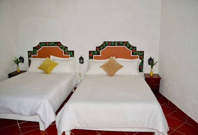 اتاق استاندارد چهار تخته, Posada Ali Tepoztlan By Rotamundos