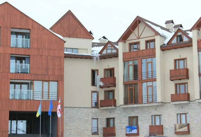 آپارتمان 1 خوابه با بالکن, Apartments In New Gudauri