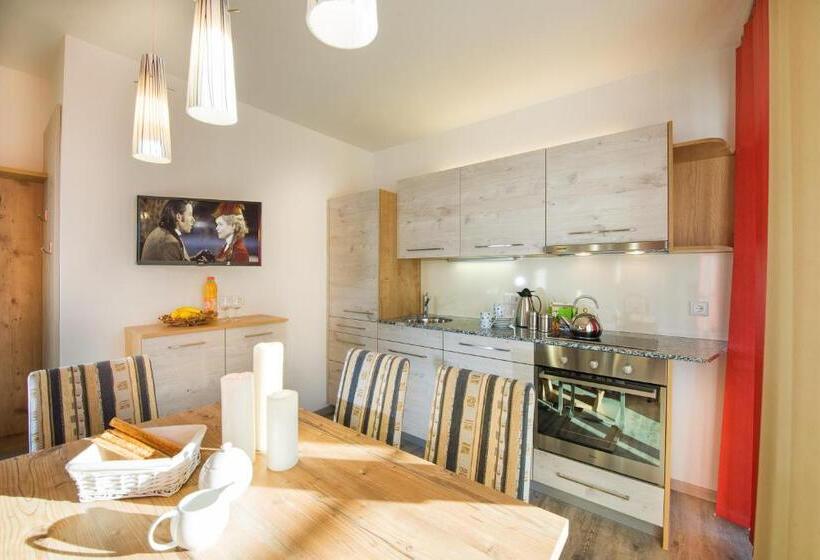 آپارتمان 1 خوابه با بالکن, Bergparadies   Inklusive Eintritt In Die Alpentherme