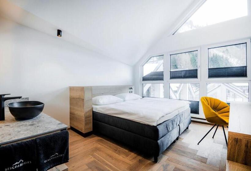 اتاق استاندارد با بالکن, Bergparadies   Inklusive Eintritt In Die Alpentherme