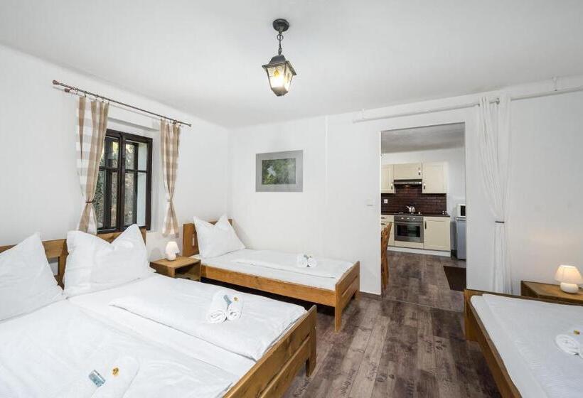 דירת חדר נוף לגינה, Penzion Pod Sudem