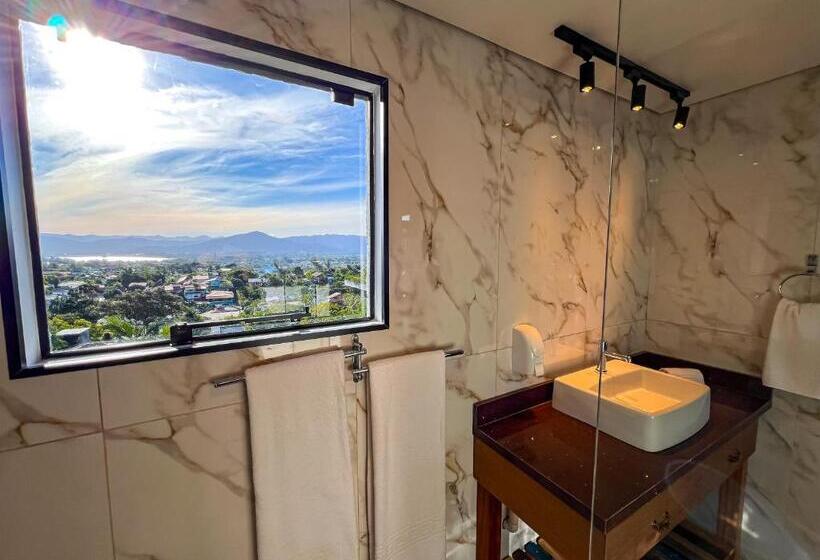 キングサイズベッドのスイートルーム, Pousada Descanso Do Rei   Vista Para O Mar & Melhor Localização Da Praia Do Rosa