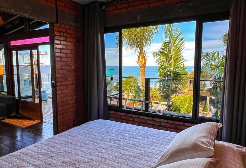 キングサイズベッドのスイートルーム, Pousada Descanso Do Rei   Vista Para O Mar & Melhor Localização Da Praia Do Rosa