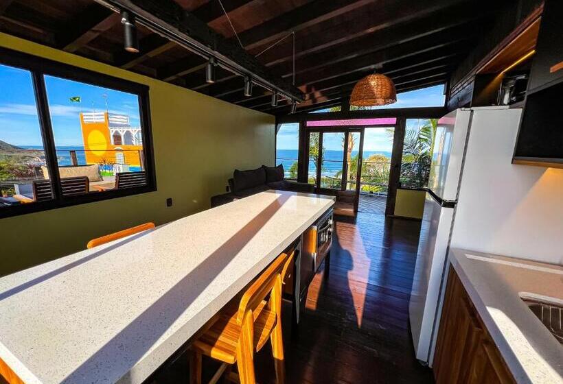 キングサイズベッドのスイートルーム, Pousada Descanso Do Rei   Vista Para O Mar & Melhor Localização Da Praia Do Rosa