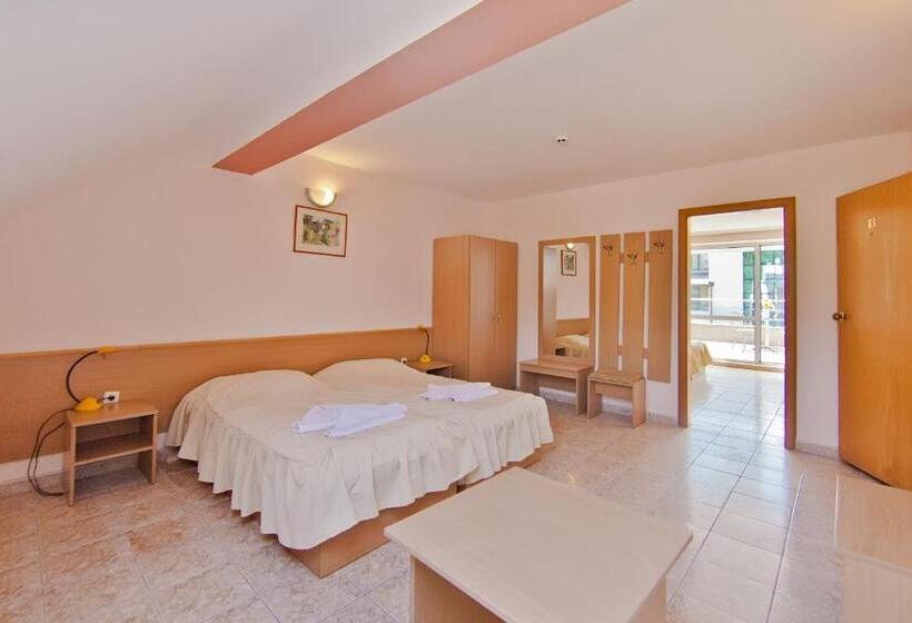 1침실 테라스 아파트 바다 전망, Family Hotel Morska Zvezda