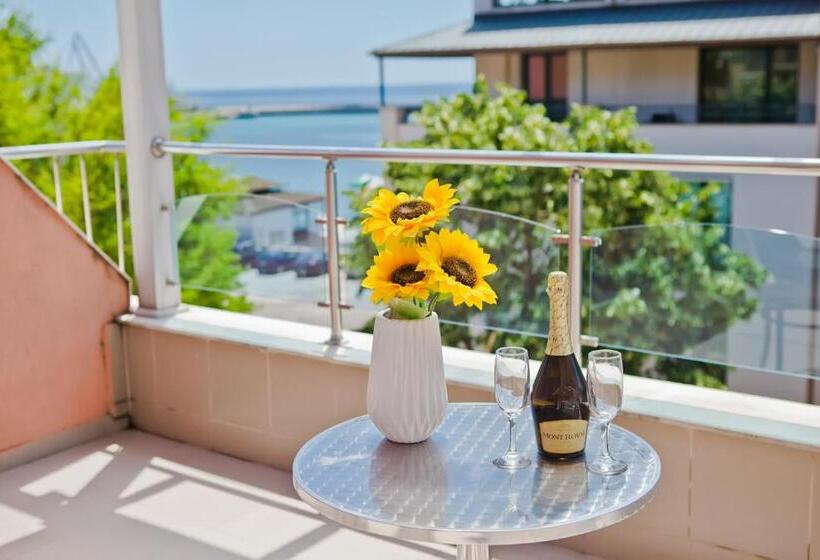 海景标准间露台, Family Hotel Morska Zvezda