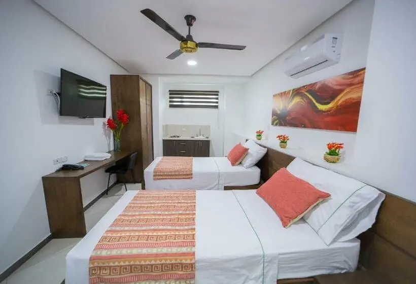 Economy Quadruple Room, Ribera Sinu