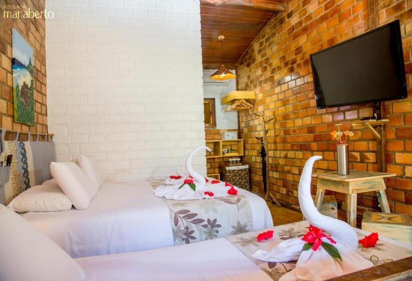 Номер Стандарт Трехместный, Pousada Mar Aberto